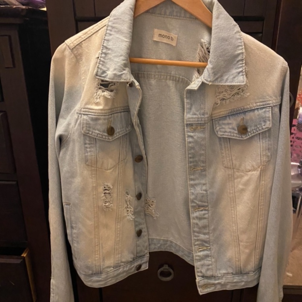Fashionnova mono b Jean jacket